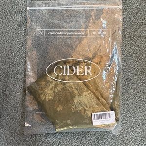 Olive Green Slip dress